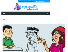 Tablet Screenshot of carmelgames.com